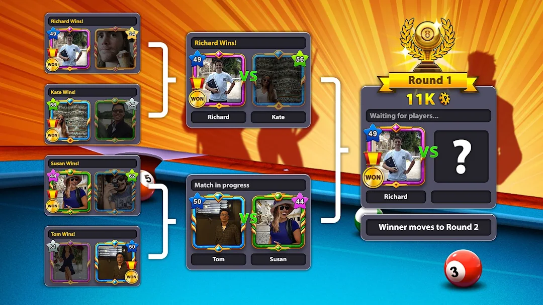 8 Ball Pool Screenshot 4 - 8 Ball Pool In-Game Screenshot 4