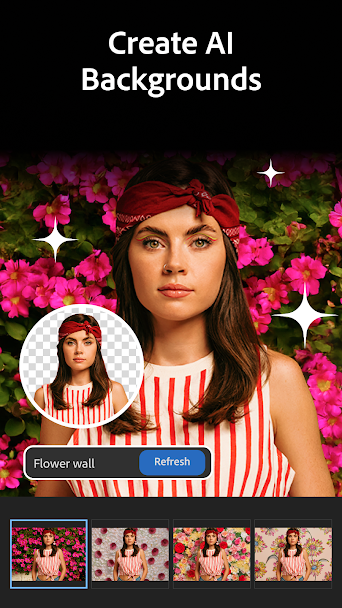 Adobe Photoshop Express Screenshot 2 - Adobe Photoshop Express In-Game Screenshot 2