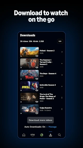 Amazon Prime Video Screenshot 5 - Amazon Prime Video In-Game Screenshot 5