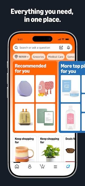 Amazon Shopping Screenshot 1 - Amazon Shopping In-Game Screenshot 1