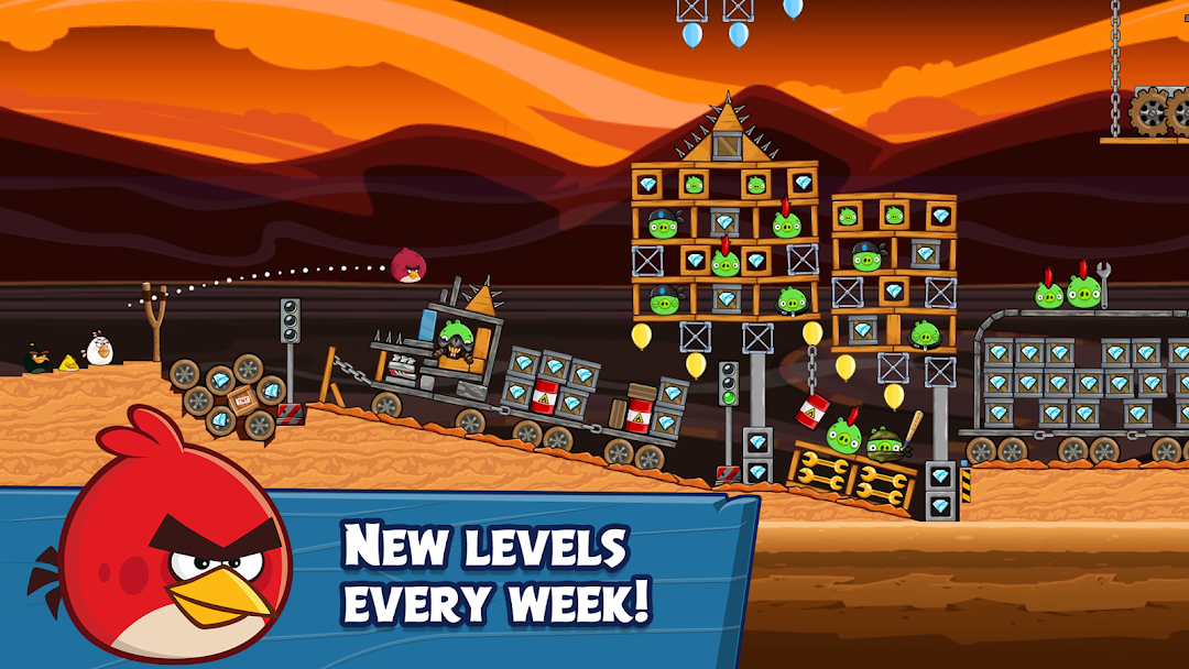 Angry Birds Classic Screenshot 2 - Angry Birds Classic In-Game Screenshot 2
