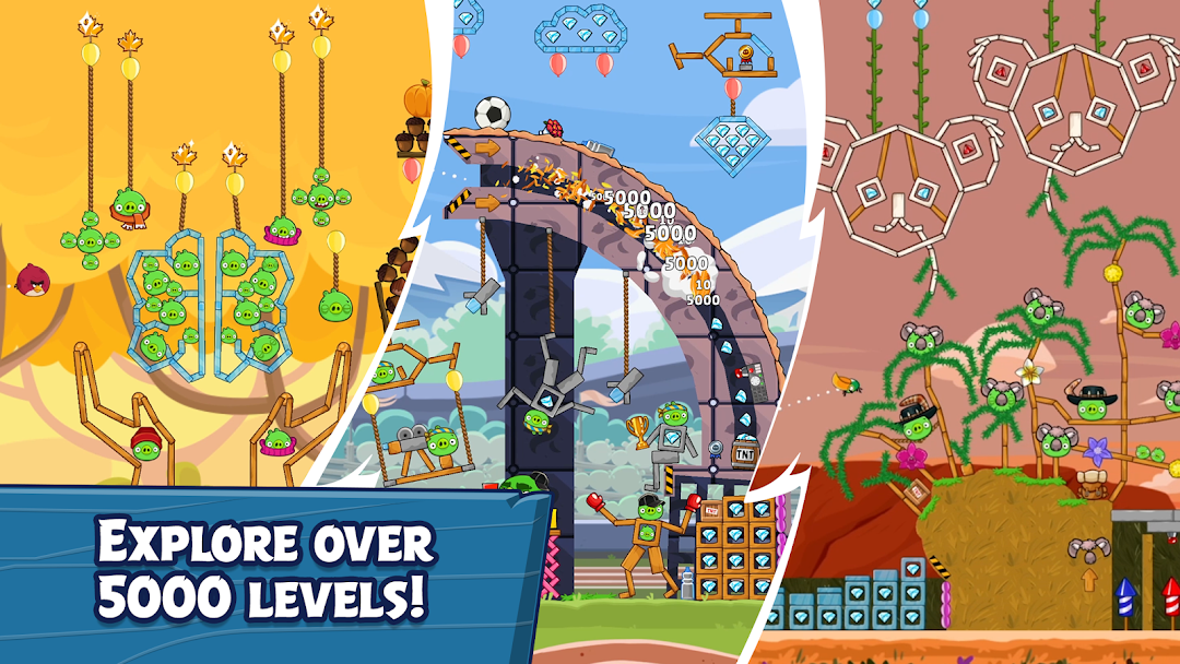 Angry Birds Classic Screenshot 4 - Angry Birds Classic In-Game Screenshot 4