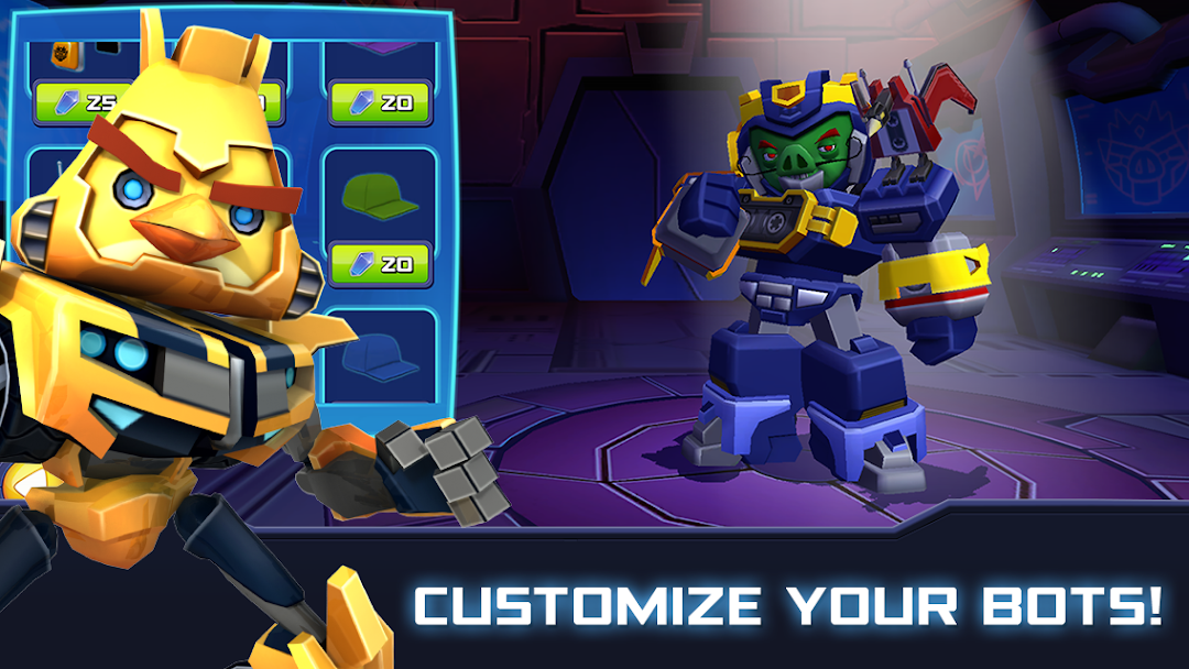 Angry Birds Transformers Screenshot 2 - Angry Birds Transformers In-Game Screenshot 2