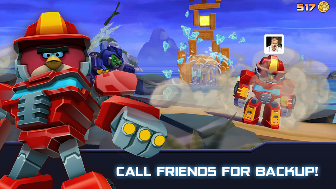 Angry Birds Transformers Screenshot 3 - Angry Birds Transformers In-Game Screenshot 3