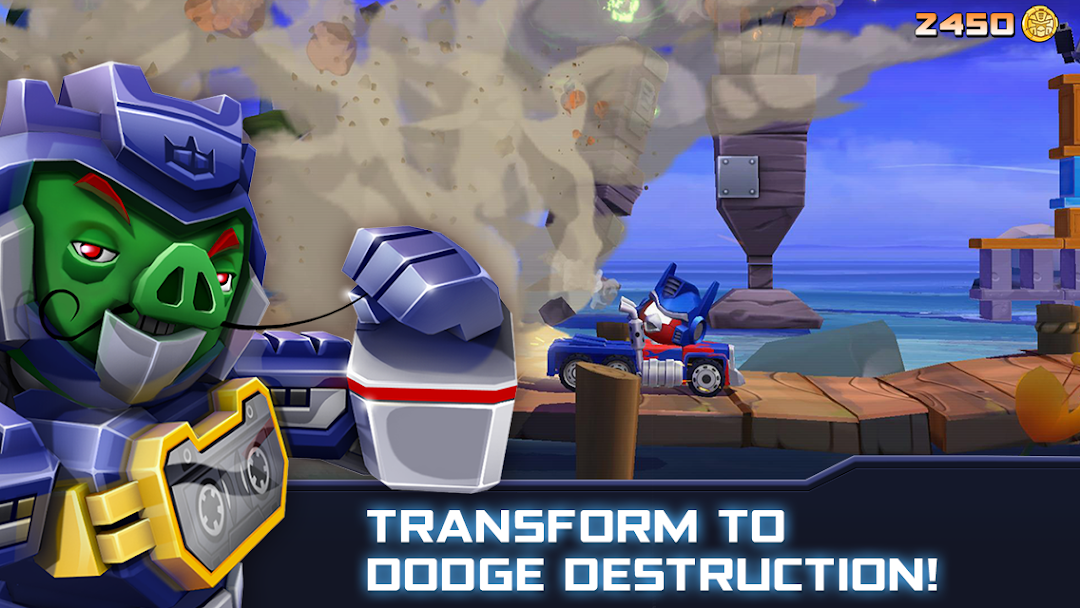 Angry Birds Transformers Screenshot 4 - Angry Birds Transformers In-Game Screenshot 4