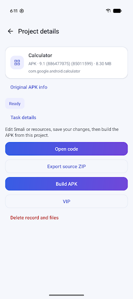 Apktool M Screenshot 5 - Apktool M In-Game Screenshot 5