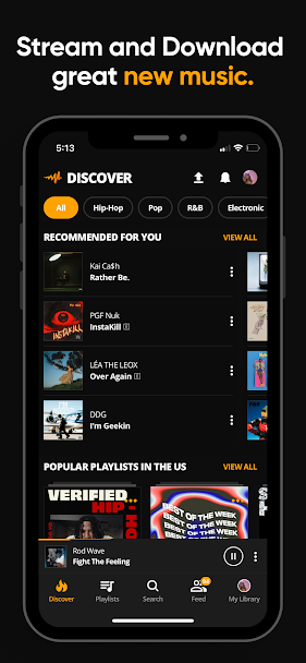 Audiomack Screenshot 1 - Audiomack In-Game Screenshot 1