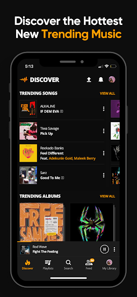 Audiomack Screenshot 3 - Audiomack In-Game Screenshot 3
