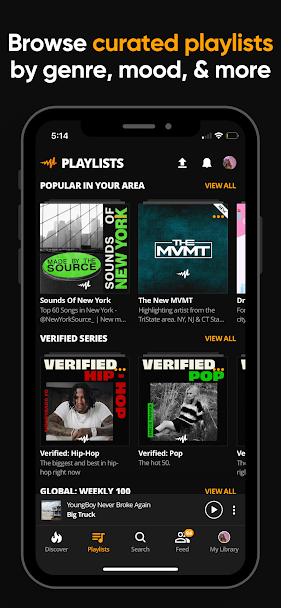 Audiomack Screenshot 4 - Audiomack In-Game Screenshot 4