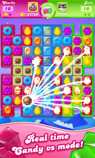 Candy Crush Jelly Screenshot 3 - Candy Crush Jelly In-Game Screenshot 3