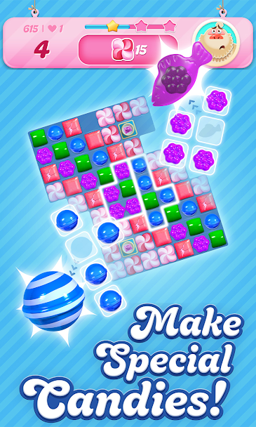 Candy Crush Saga Screenshot 2 - Candy Crush Saga In-Game Screenshot 2