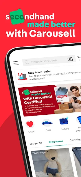 Carousell: Buy & Sell Marketplace Screenshot 1 - Carousell: Buy & Sell Marketplace In-Game Screenshot 1