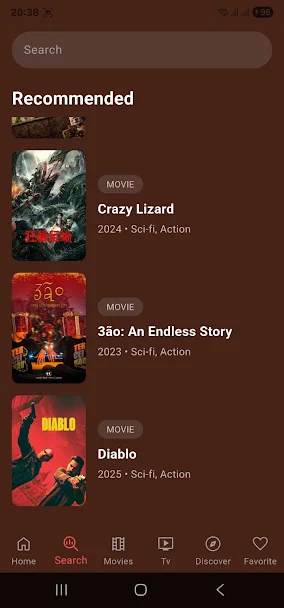 Cinema HD Screenshot 2 - Cinema HD In-Game Screenshot 2