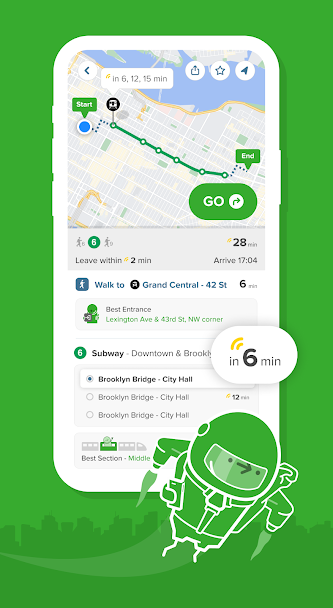 Citymapper: Transit Navigation Screenshot 2 - Citymapper: Transit Navigation In-Game Screenshot 2