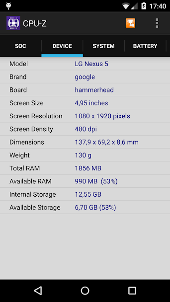 CPU-Z Screenshot 2 - CPU-Z In-Game Screenshot 2