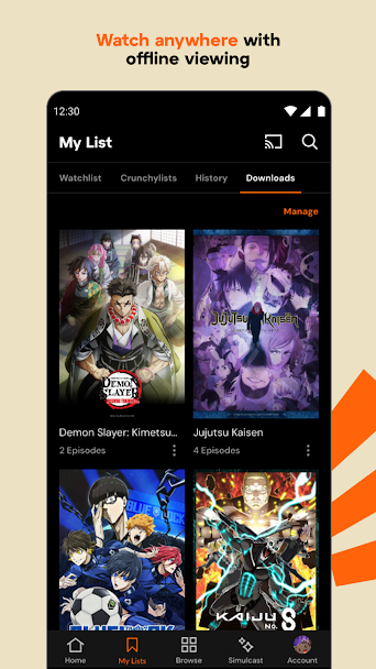 Crunchyroll Screenshot 5 - Crunchyroll In-Game Screenshot 5