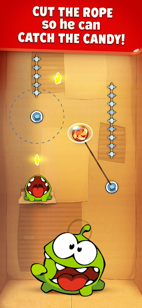 Cut the Rope Screenshot 1 - Cut the Rope In-Game Screenshot 1