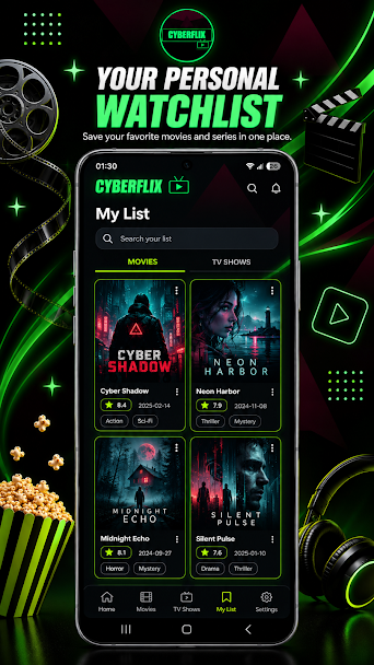 CyberFlix TV Screenshot 2 - CyberFlix TV In-Game Screenshot 2