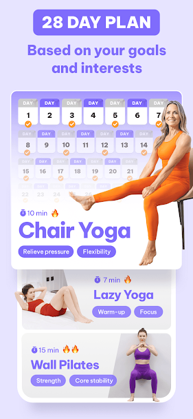 Daily Yoga: Fitness+Meditation Screenshot 2 - Daily Yoga: Fitness+Meditation In-Game Screenshot 2