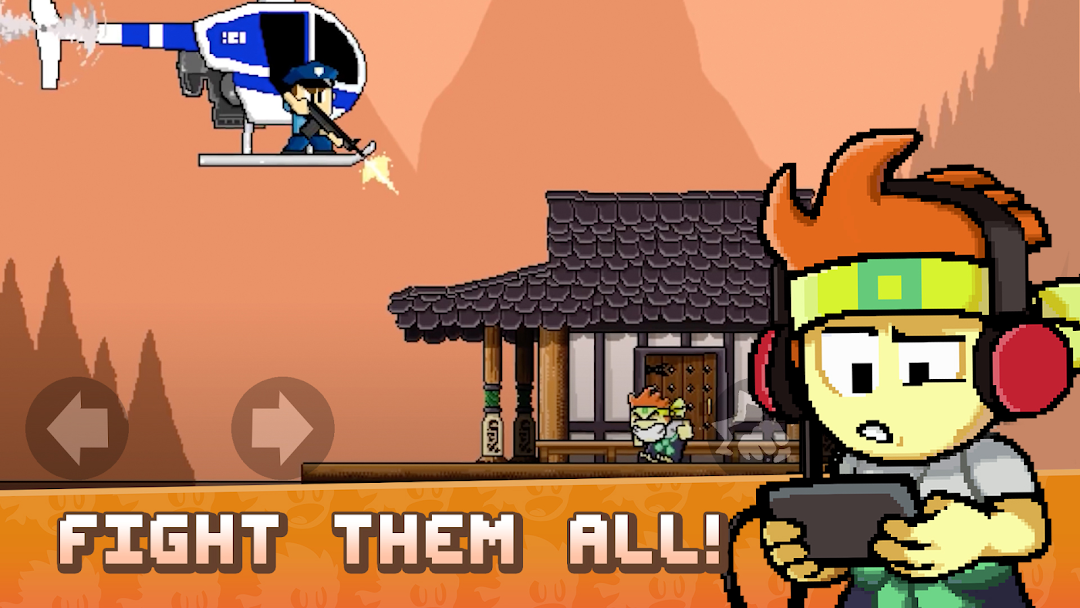 Dan the Man Screenshot 1 - Dan the Man In-Game Screenshot 1