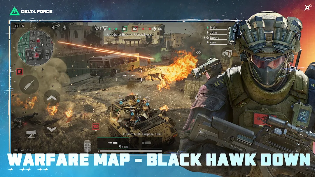 Delta Force Mobile Screenshot 4 - Delta Force Mobile In-Game Screenshot 4