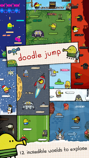 Doodle Jump Screenshot 2 - Doodle Jump In-Game Screenshot 2
