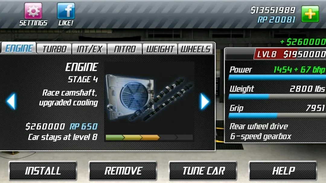Drag Racing Classic Screenshot 3 - Drag Racing Classic In-Game Screenshot 3