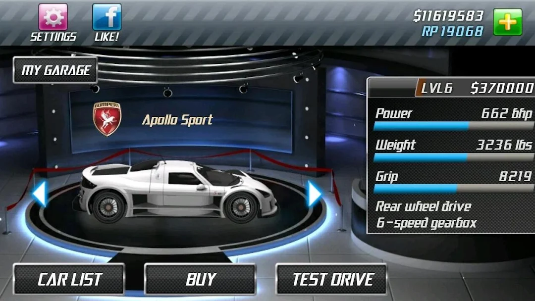 Drag Racing Classic Screenshot 4 - Drag Racing Classic In-Game Screenshot 4