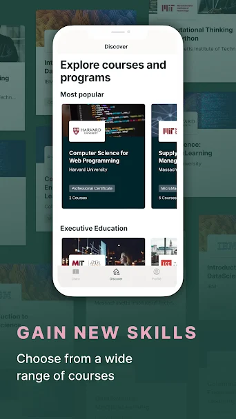 edX: Courses by Harvard & MIT Screenshot 2 - edX: Courses by Harvard & MIT In-Game Screenshot 2