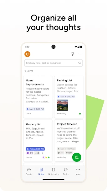 Evernote Screenshot 2 - Evernote In-Game Screenshot 2