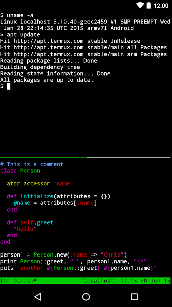 F-Droid Screenshot 1 - F-Droid In-Game Screenshot 1