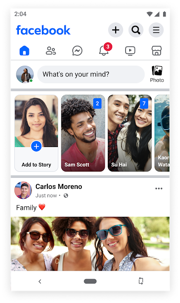 Facebook Lite Screenshot 1 - Facebook Lite In-Game Screenshot 1