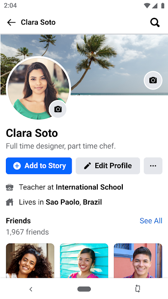 Facebook Lite Screenshot 4 - Facebook Lite In-Game Screenshot 4