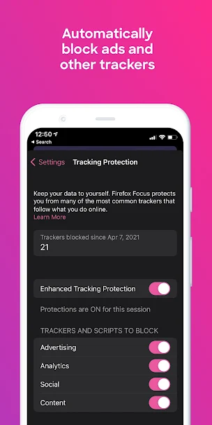 Firefox Focus Screenshot 3 - Firefox Focus In-Game Screenshot 3
