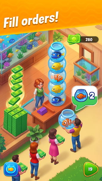 Fishdom Screenshot 2 - Fishdom In-Game Screenshot 2