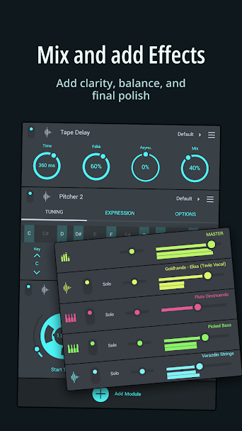 FL Studio Mobile Screenshot 4 - FL Studio Mobile In-Game Screenshot 4