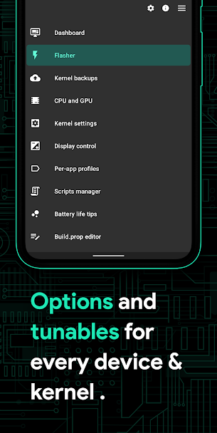 Franco Kernel Manager Screenshot 2 - Franco Kernel Manager In-Game Screenshot 2