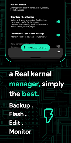 Franco Kernel Manager Screenshot 4 - Franco Kernel Manager In-Game Screenshot 4