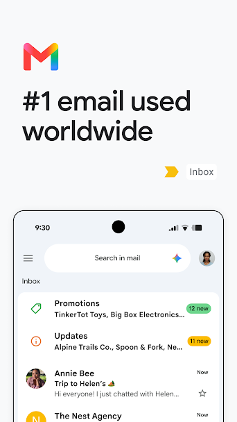 Gmail Screenshot 1 - Gmail In-Game Screenshot 1