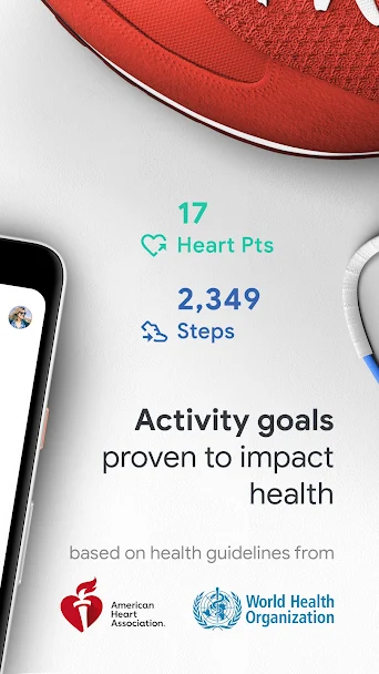 Google Fit: Activity Tracking Screenshot 2 - Google Fit: Activity Tracking In-Game Screenshot 2