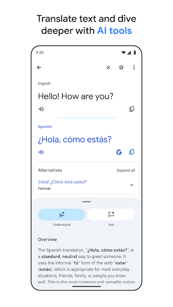 Google Translate Screenshot 1 - Google Translate In-Game Screenshot 1