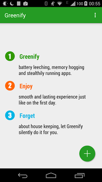 Greenify Screenshot 1 - Greenify In-Game Screenshot 1