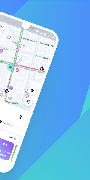 HERE WeGo: City Navigation Screenshot 2 - HERE WeGo: City Navigation In-Game Screenshot 2