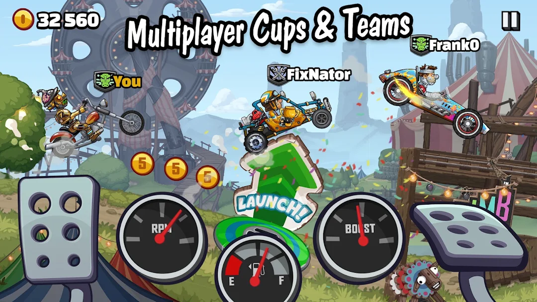 Hill Climb Racing 2 Screenshot 4 - Hill Climb Racing 2 In-Game Screenshot 4