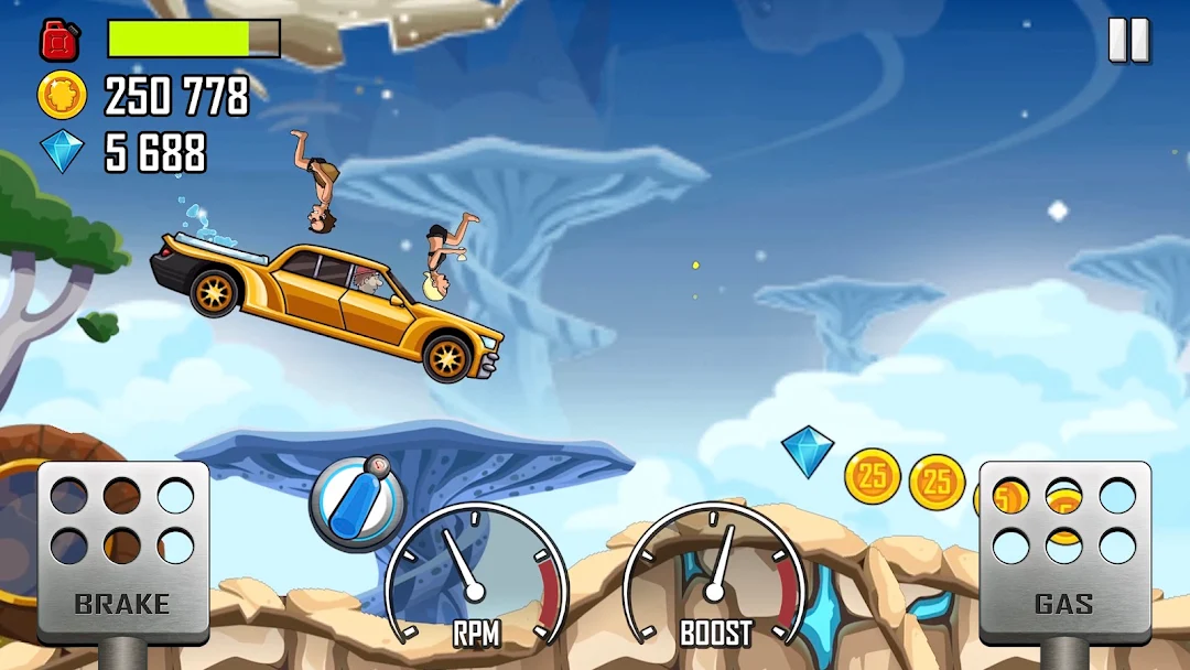 Hill Climb Racing Screenshot 3 - Hill Climb Racing In-Game Screenshot 3