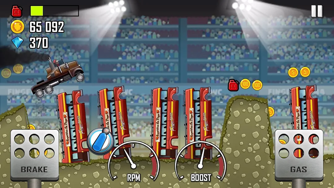 Hill Climb Racing Screenshot 4 - Hill Climb Racing In-Game Screenshot 4