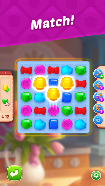Homescapes Screenshot 3 - Homescapes In-Game Screenshot 3