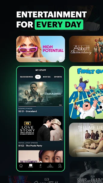 Hulu Screenshot 1 - Hulu In-Game Screenshot 1