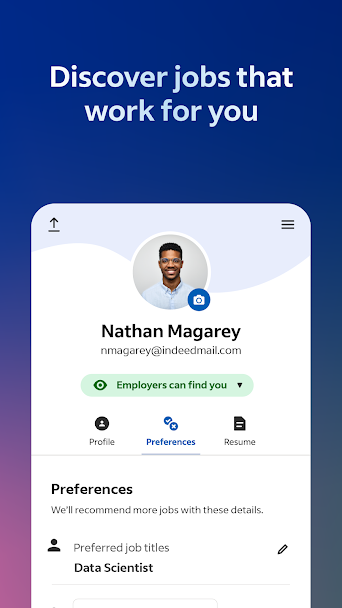 Indeed Job Search Screenshot 2 - Indeed Job Search In-Game Screenshot 2