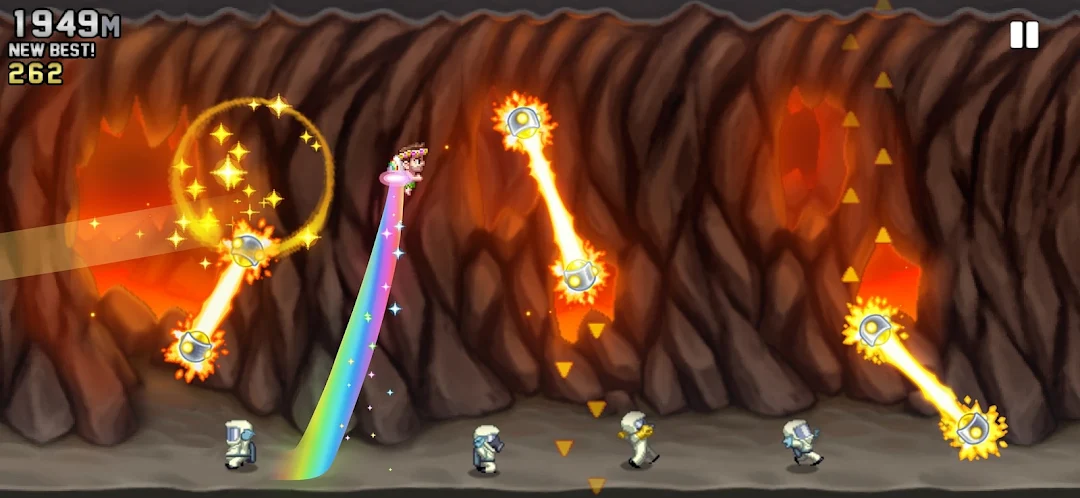 Jetpack Joyride Screenshot 3 - Jetpack Joyride In-Game Screenshot 3